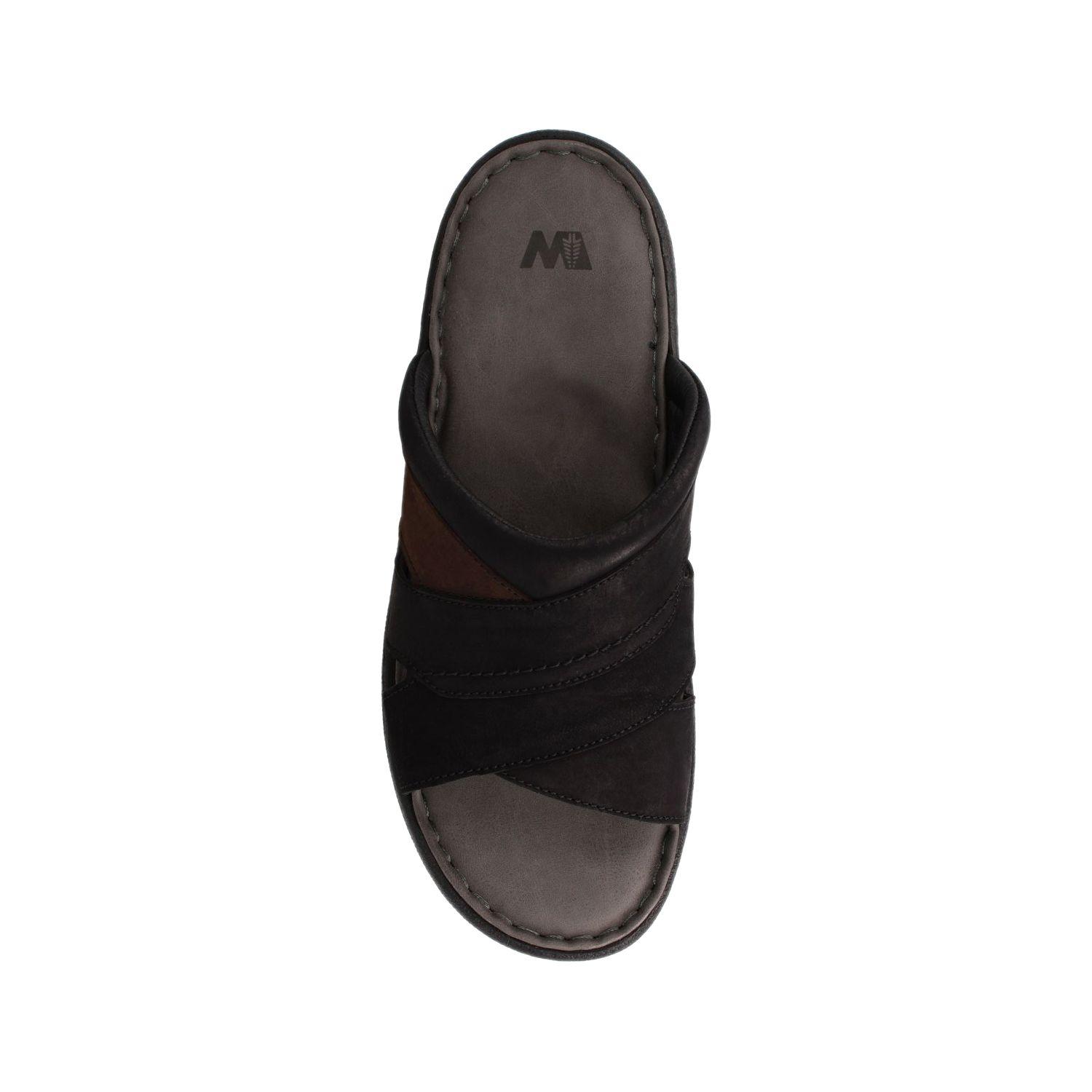 Sandalia Hombre Weinbrenner Chot Slide Negro-3