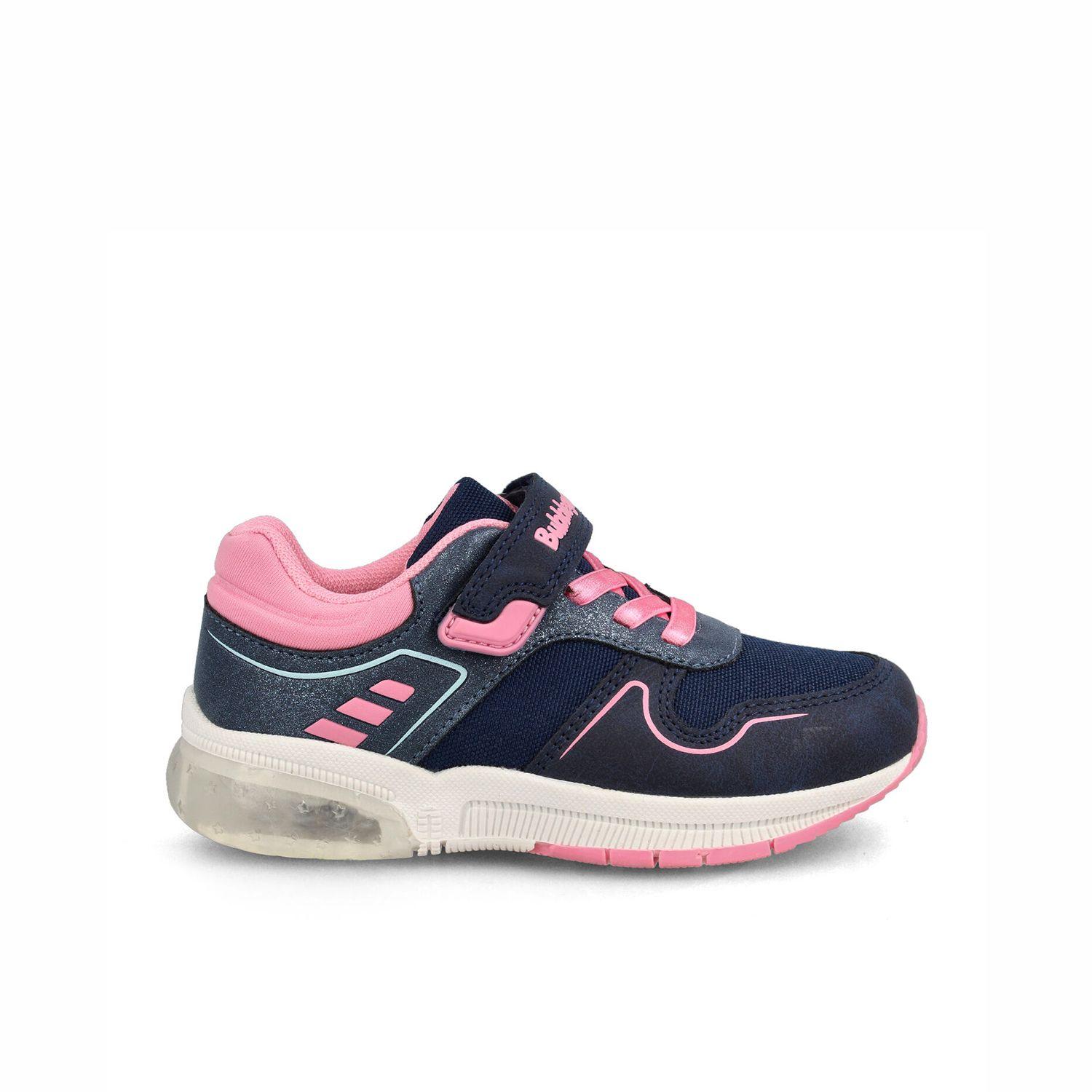 Zapatilla Niña Bubblegummers Ocean Azul Marino - Rosa-0