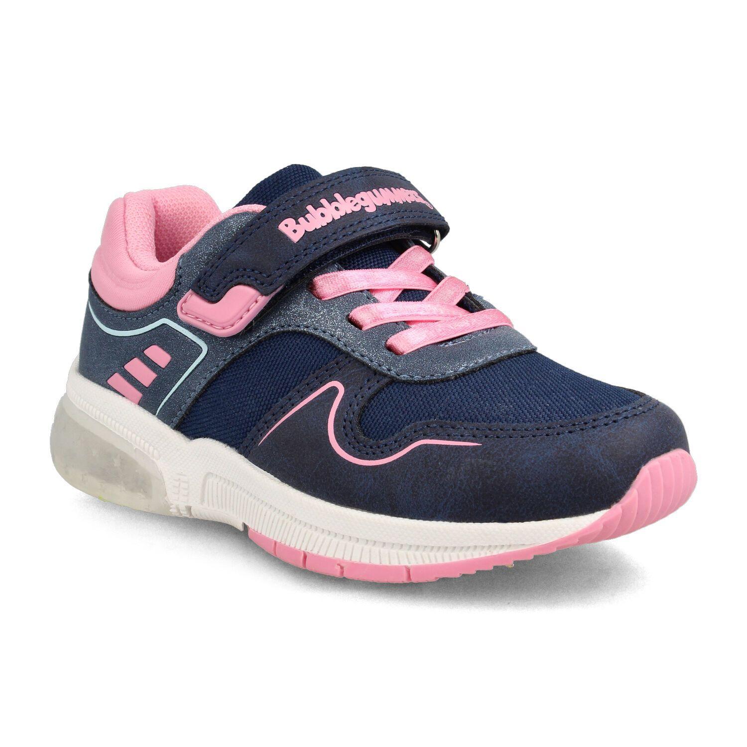 Zapatilla Niña Bubblegummers Ocean Azul Marino - Rosa-1