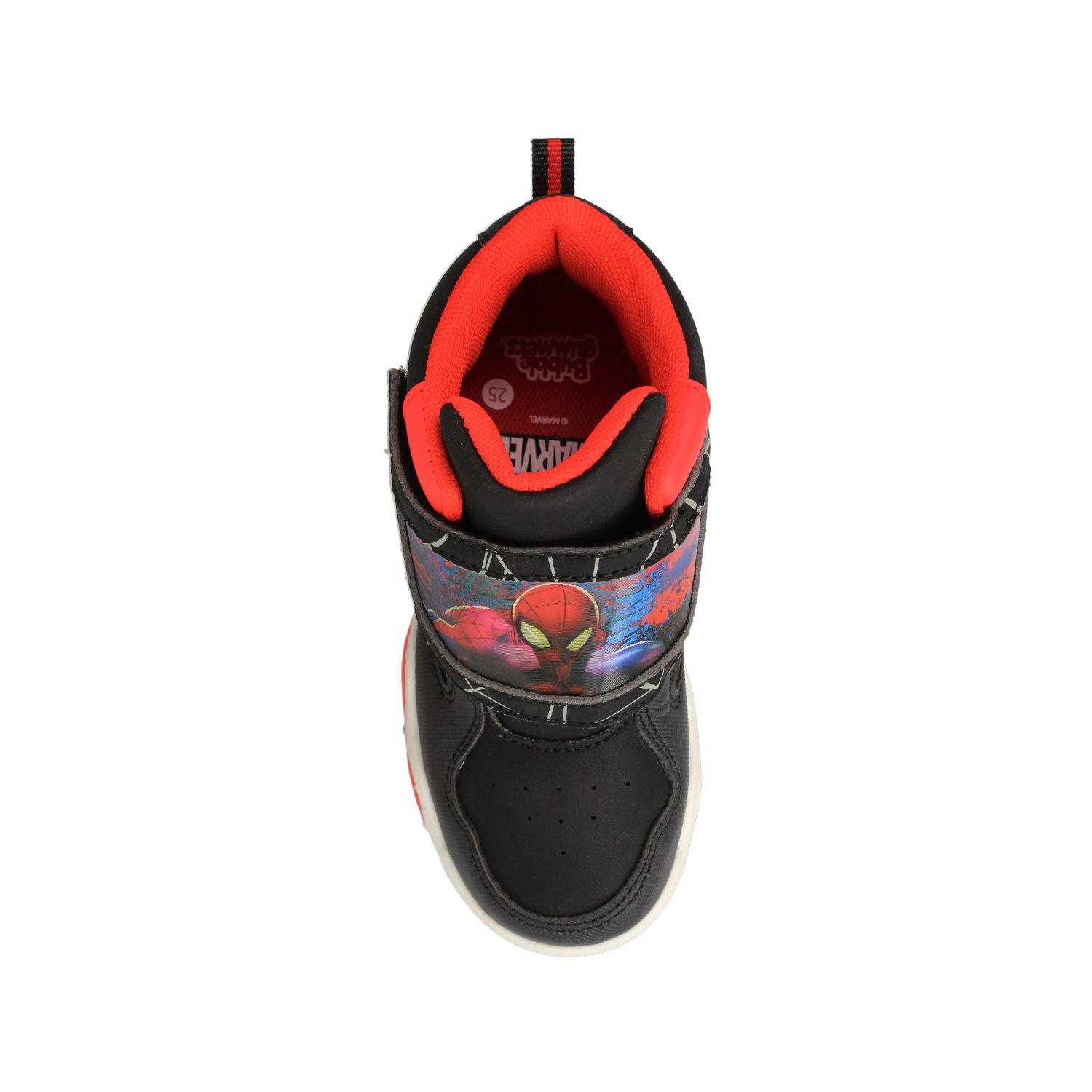 Zapatilla Niño Bubblegummers Eden Negro-Rojo-3
