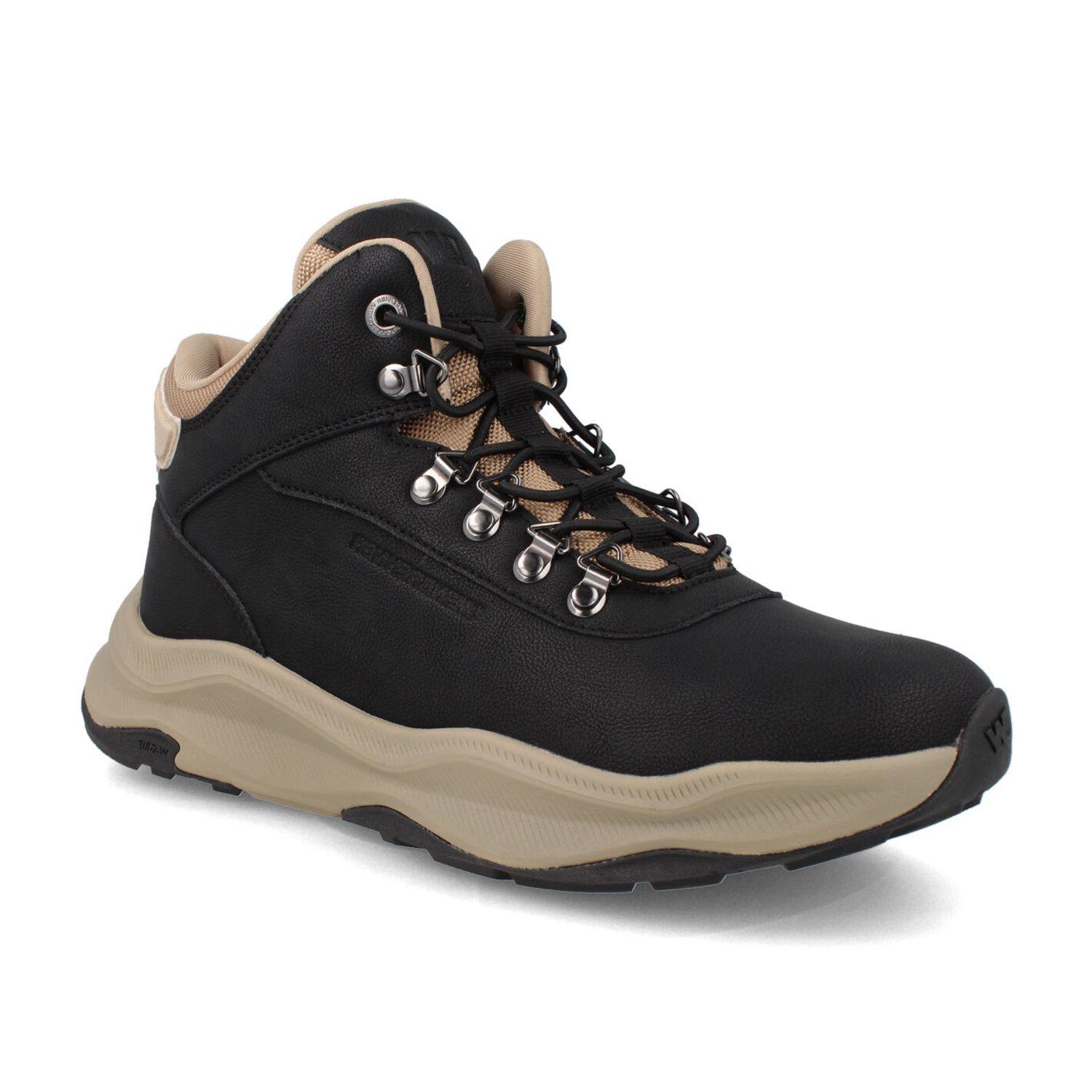 Botín Outdoor Hombre Weinbrenner Java Lite Rouge Es Negro-1