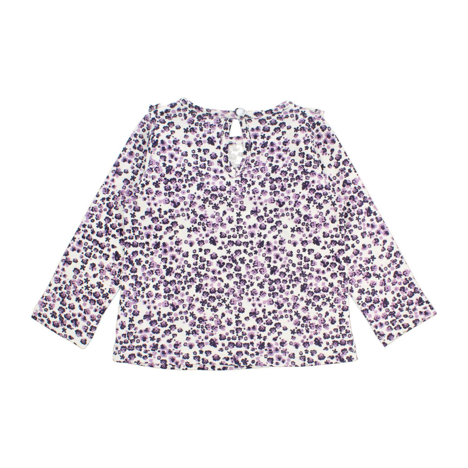 Poleras Manga Larga Niña Bubblegummers Praga Lila-1