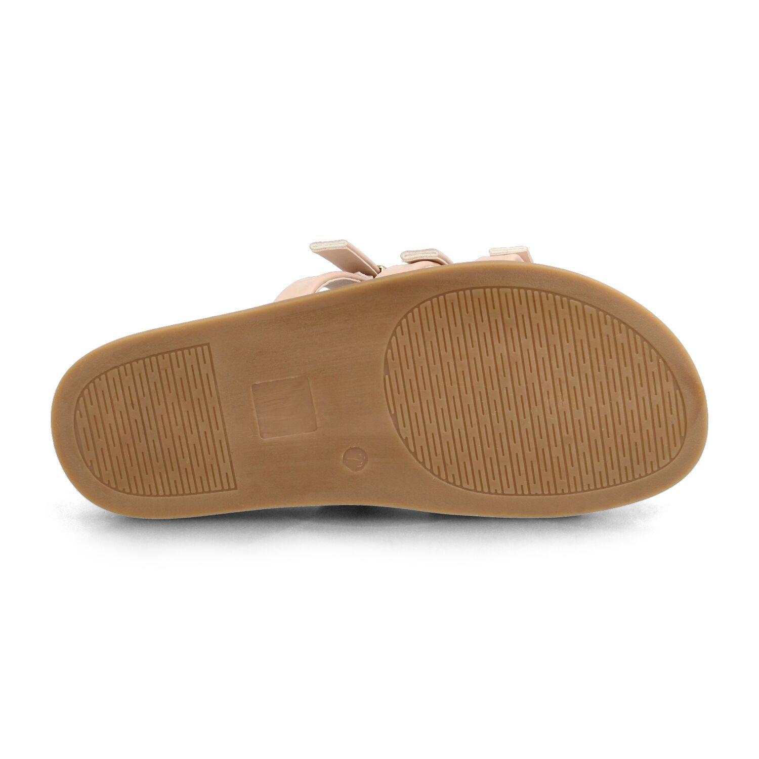 Sandalia Mujer Bata Licia Beige-4