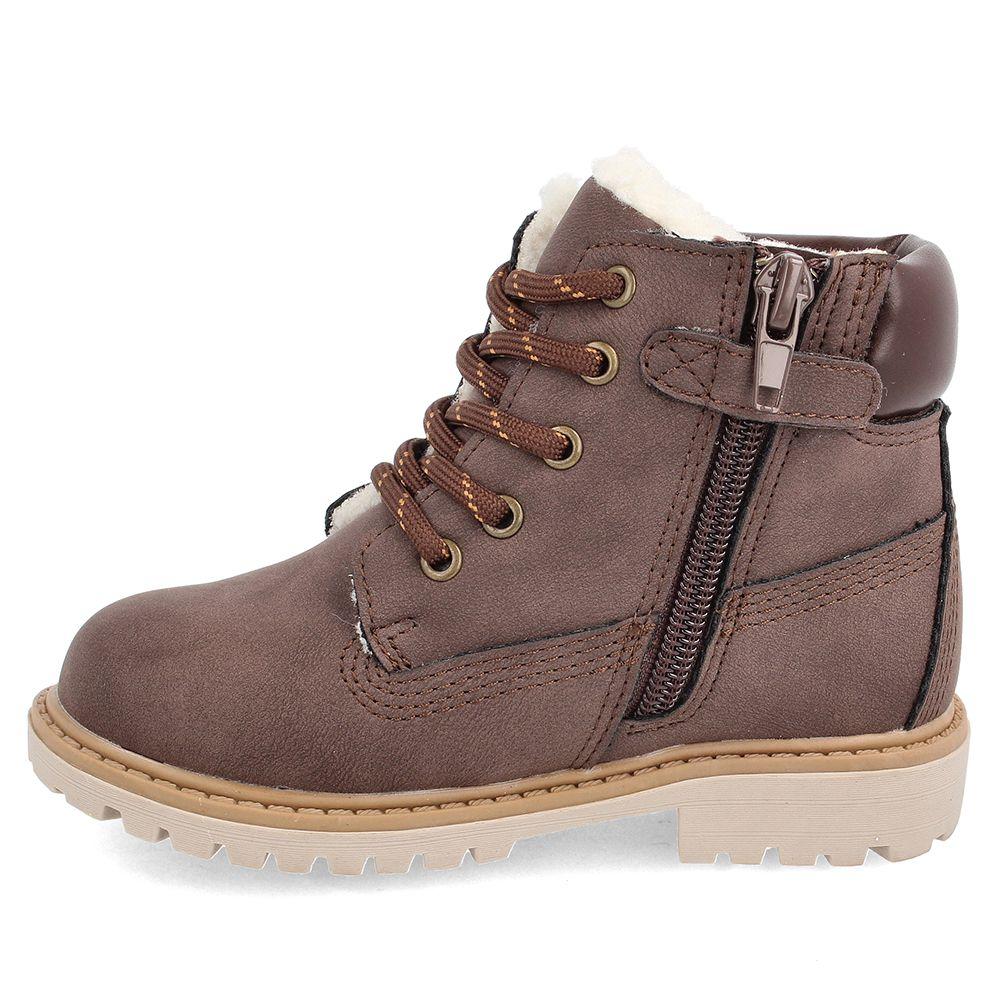 BOTÍN NIÑO BATA NEHUEN CHOCOLATE 34-38-1