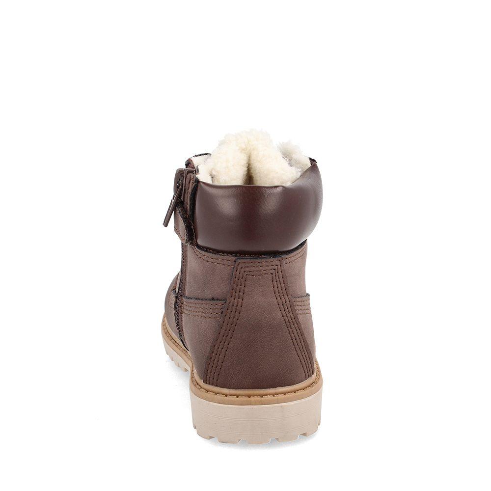 BOTÍN NIÑO BATA NEHUEN CHOCOLATE 34-38-2