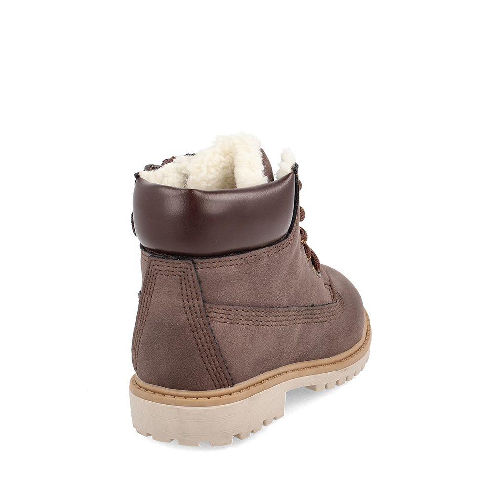 BOTÍN NIÑO BATA NEHUEN CHOCOLATE 34-38-3