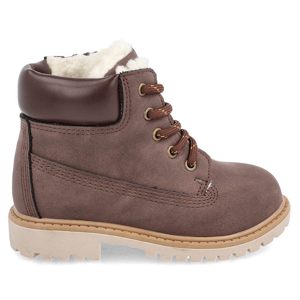 BOTÍN NIÑO BATA NEHUEN CHOCOLATE 34-38-4