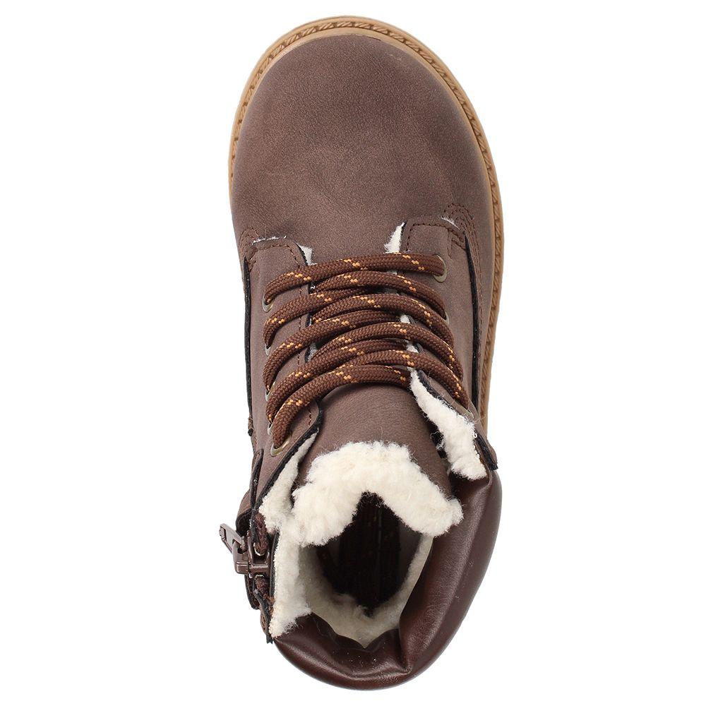 BOTÍN NIÑO BATA NEHUEN CHOCOLATE 34-38-5