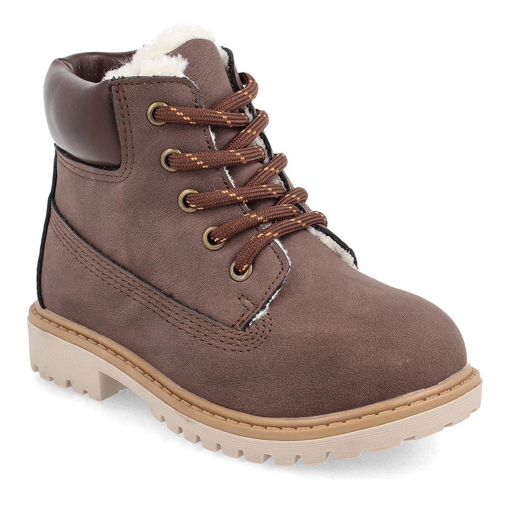 BOTÍN NIÑO BATA NEHUEN CHOCOLATE 34-38-1