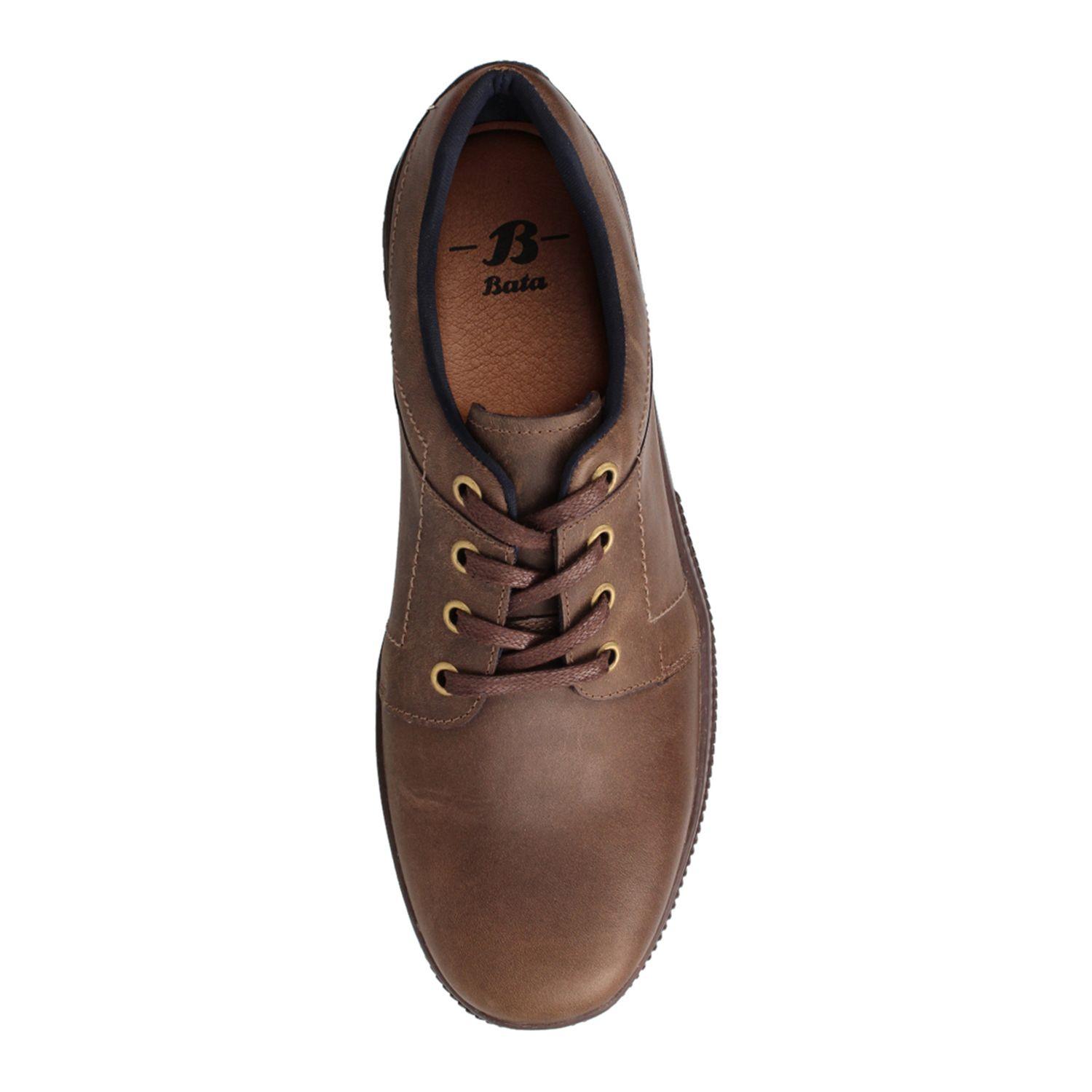 Zapato Hombre Bata Mariano Café-4