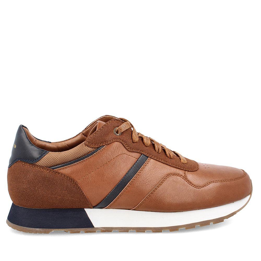 Zapatilla Hombre Bata Rober Café-4