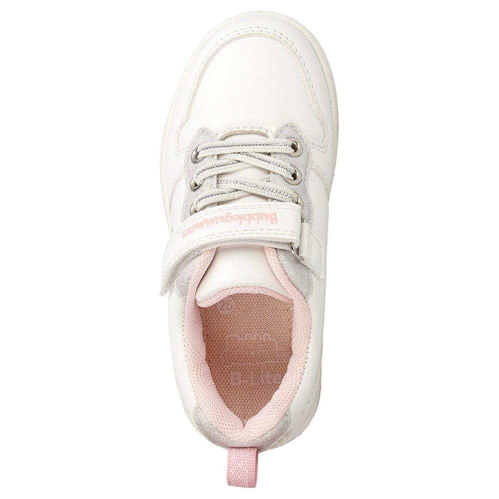 Zapatilla Niña Bubblegummers Clavel Blanco-5