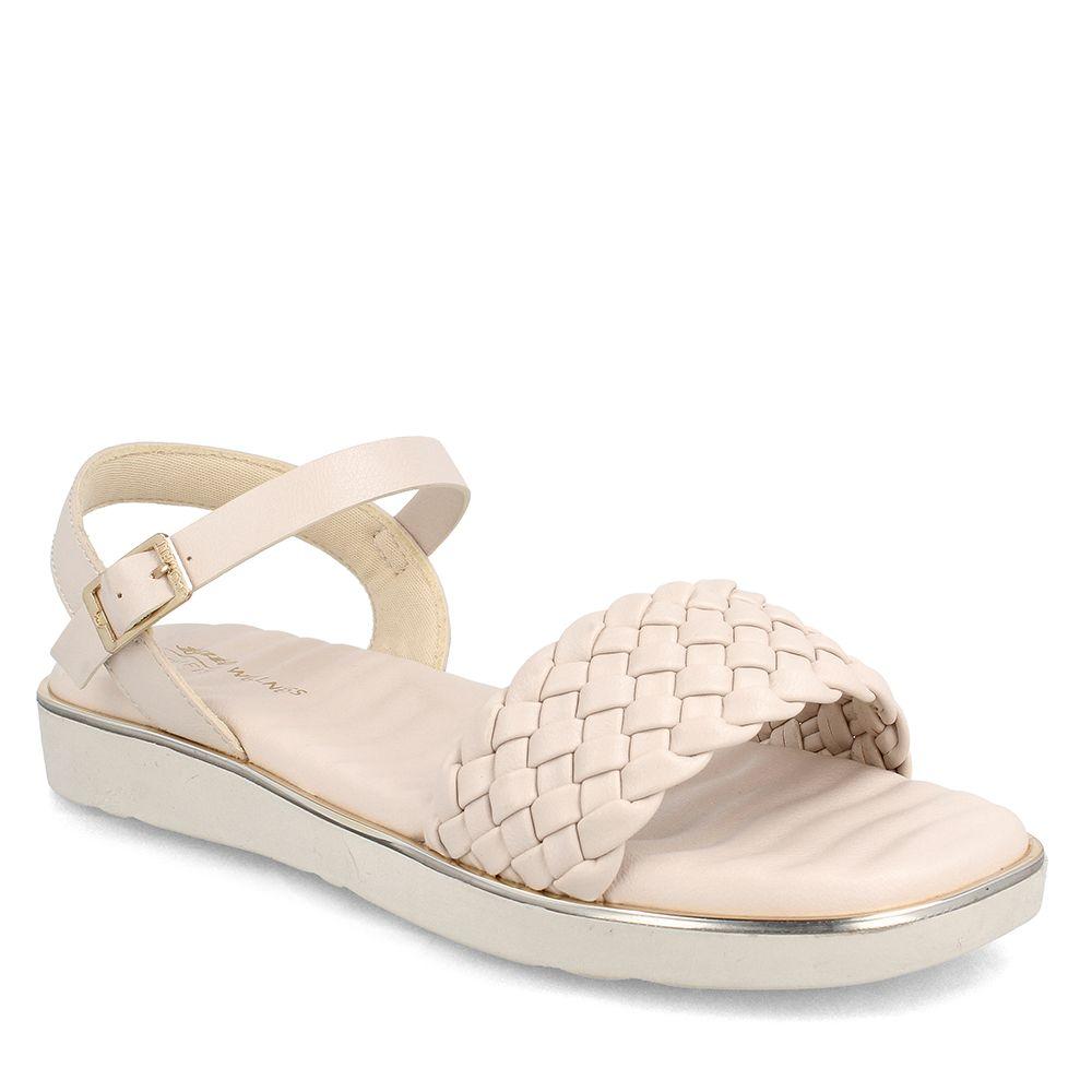 Sandalia Mujer Bata Megan Blanco-0