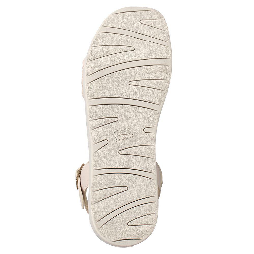 Sandalia Mujer Bata Megan Blanco-6