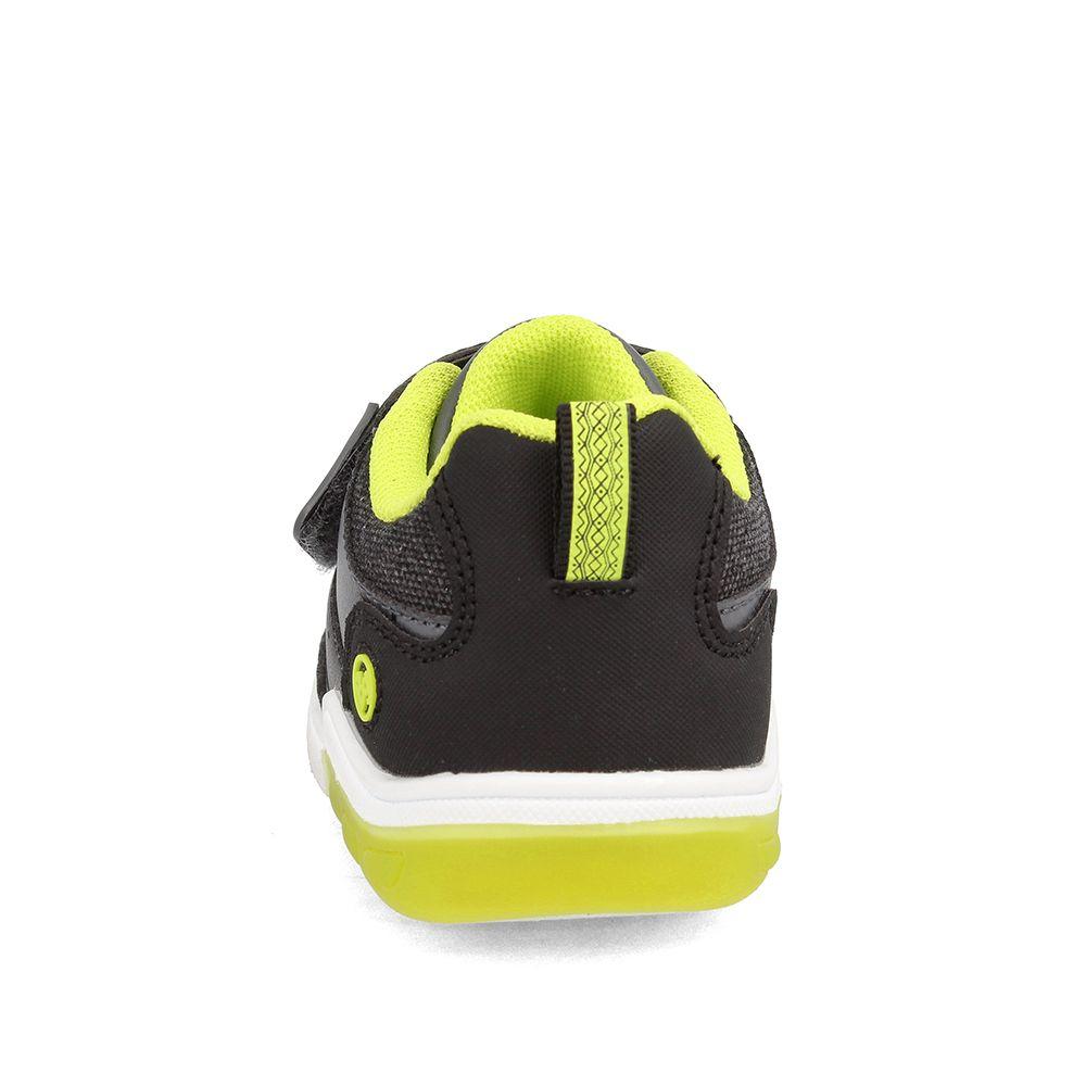 Zapatilla Niño Luces Bubblegummers Tokio Negro-2