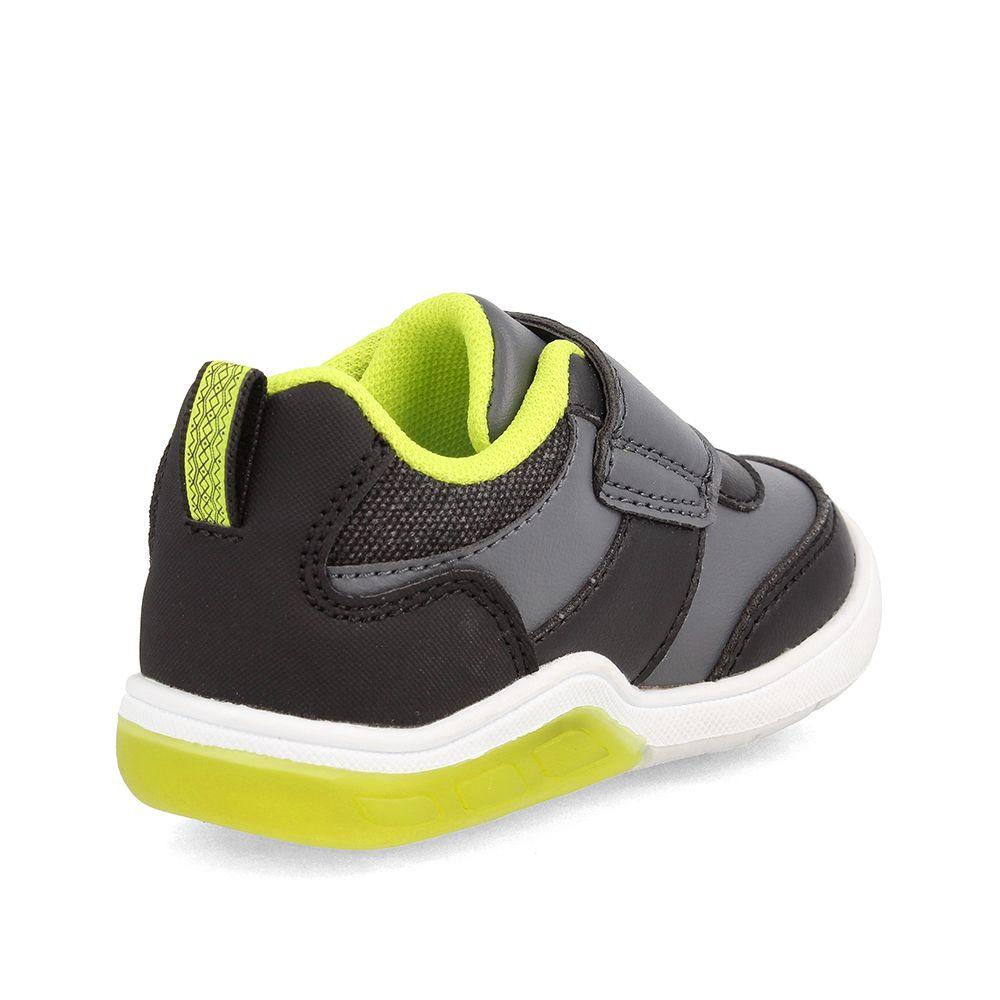 Zapatilla Niño Luces Bubblegummers Tokio Negro-3