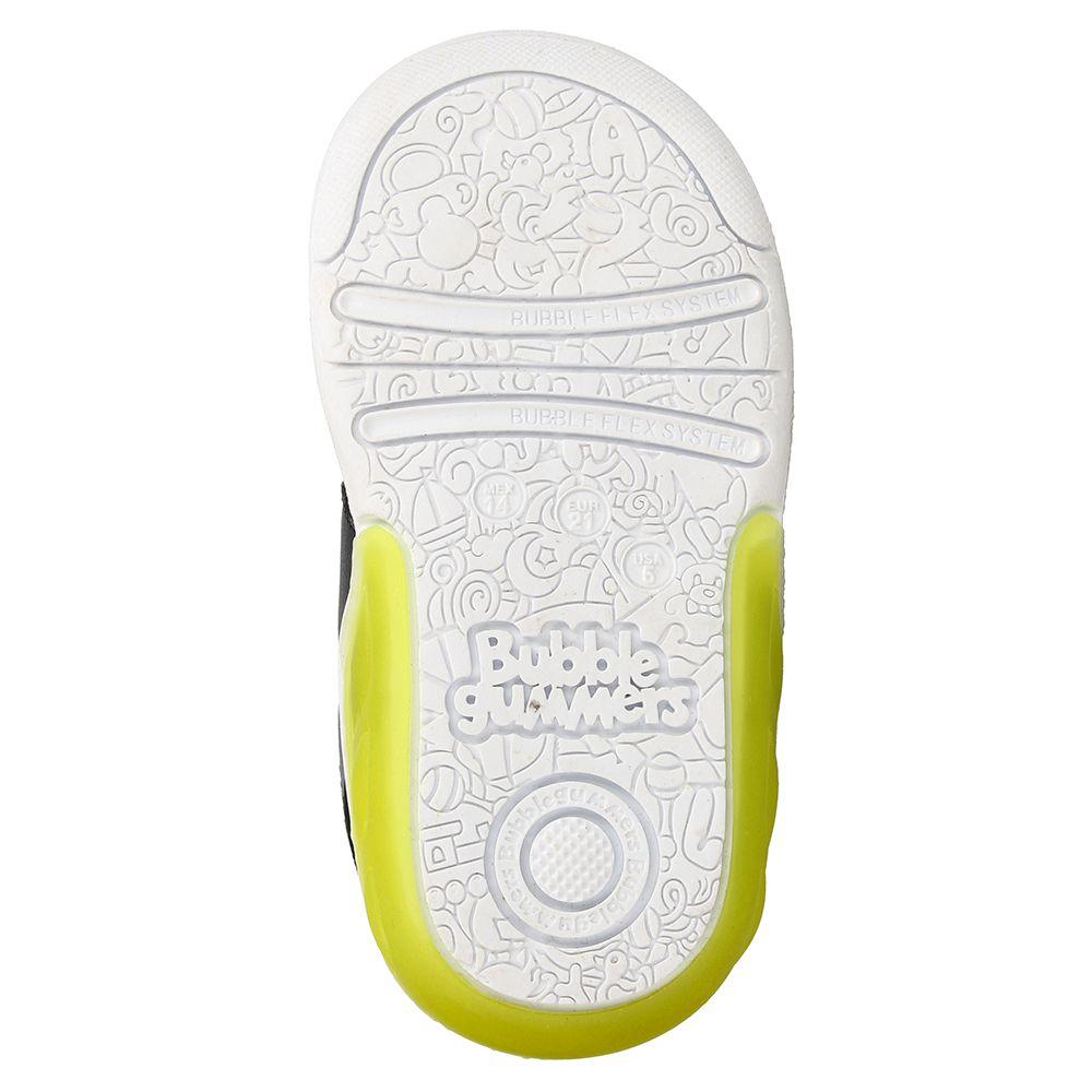 Zapatilla Niño Luces Bubblegummers Tokio Negro-6