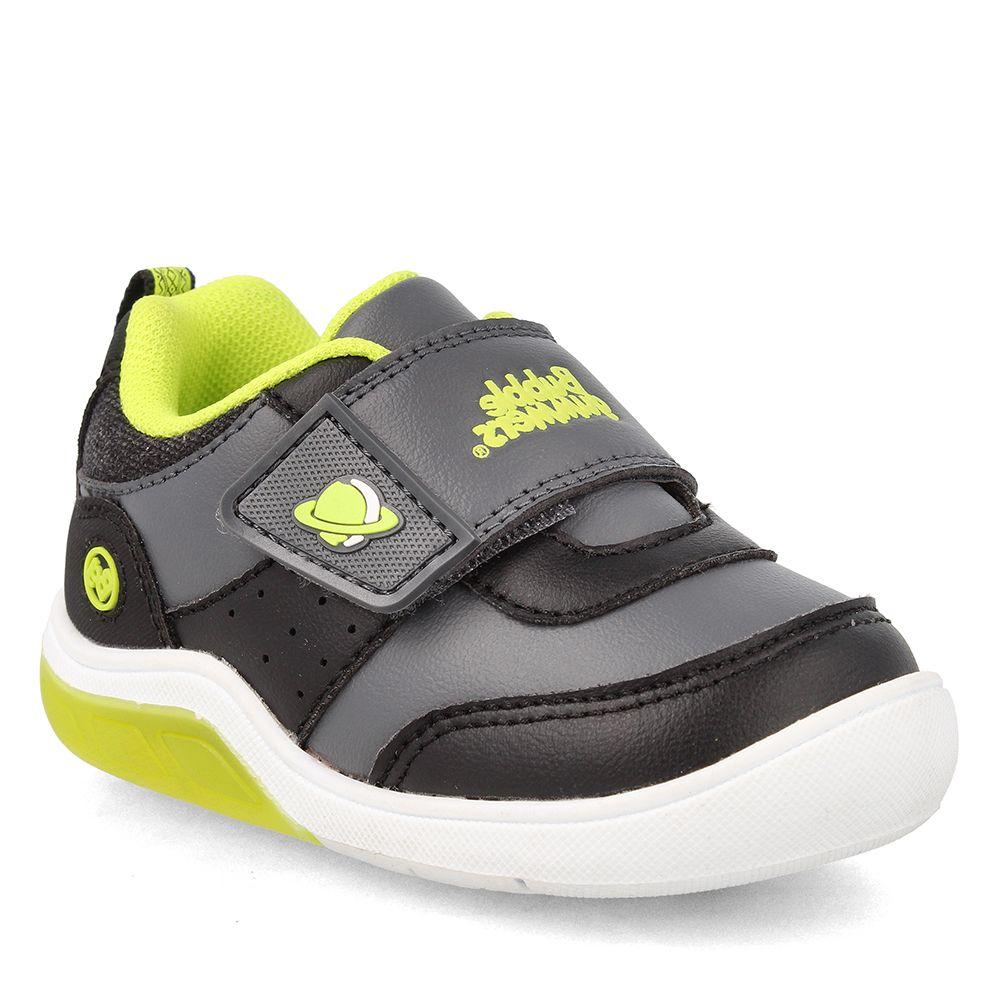 Zapatilla Niño Luces Bubblegummers Tokio Negro-1