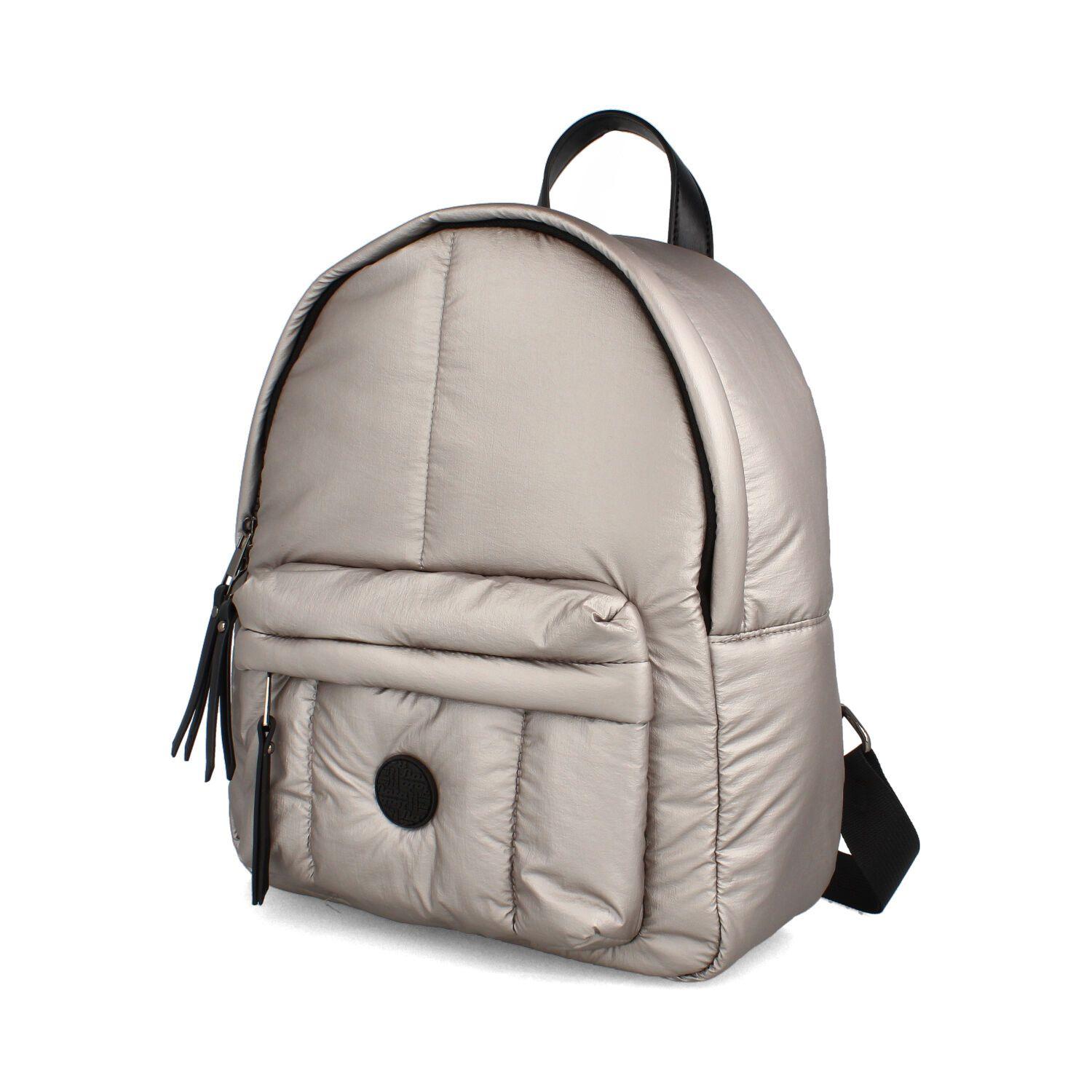 Mochila Mujer Bata Kathy Plateado-2