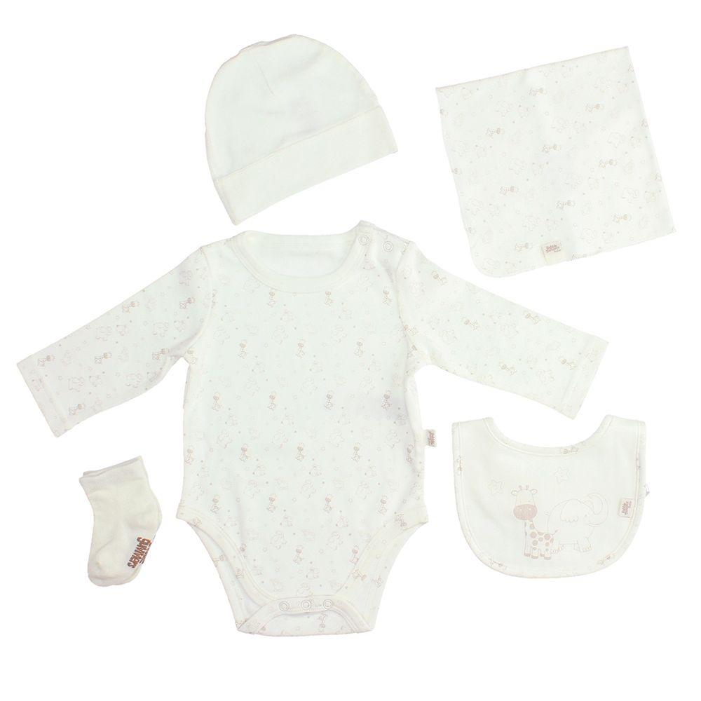 SET REGALO UNISEX BUBBLEGUMMERS ELEVATED BLANCO TALLA ÚNICA-1