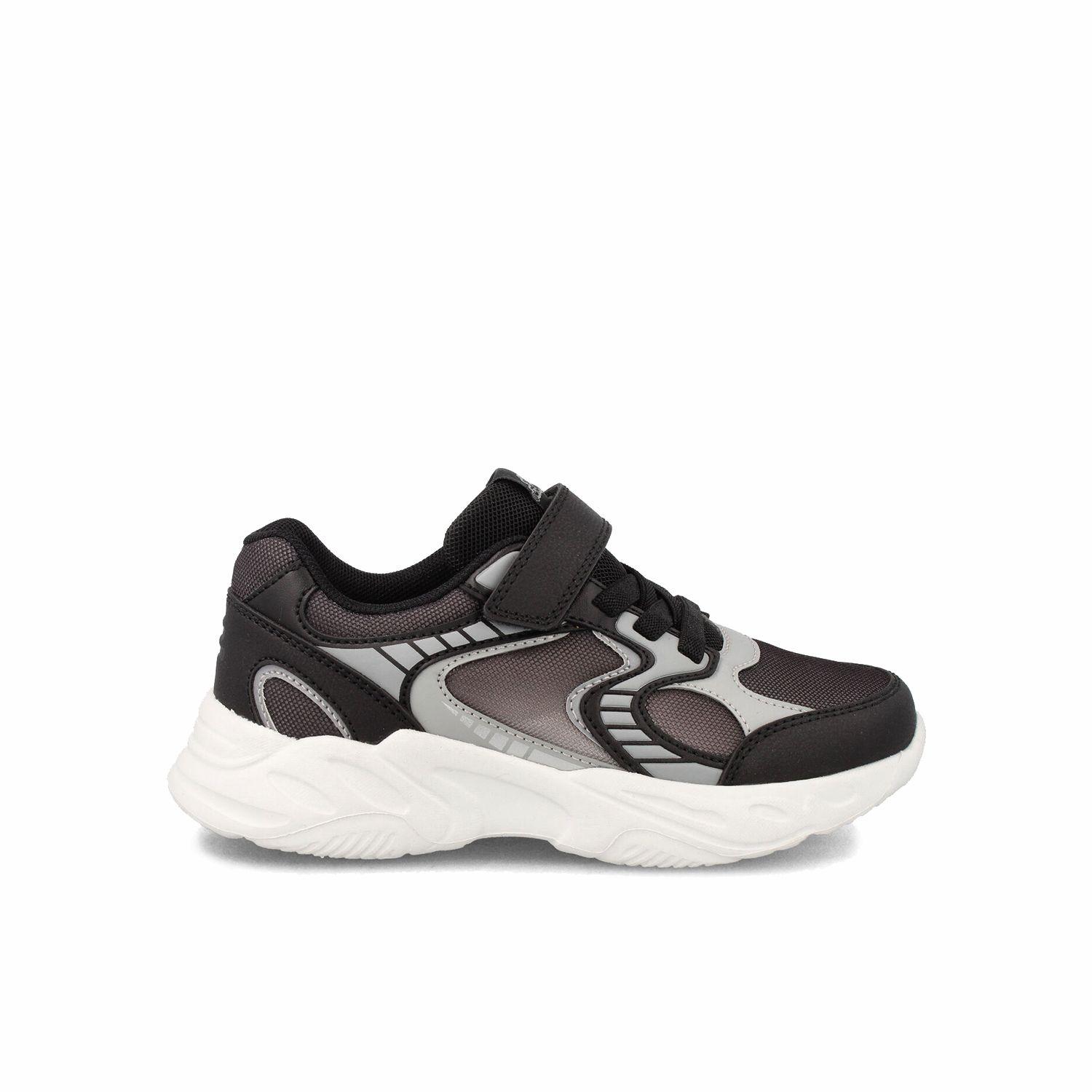 Zapatilla Niño Bubblegummers Derby Negro/Gris-0
