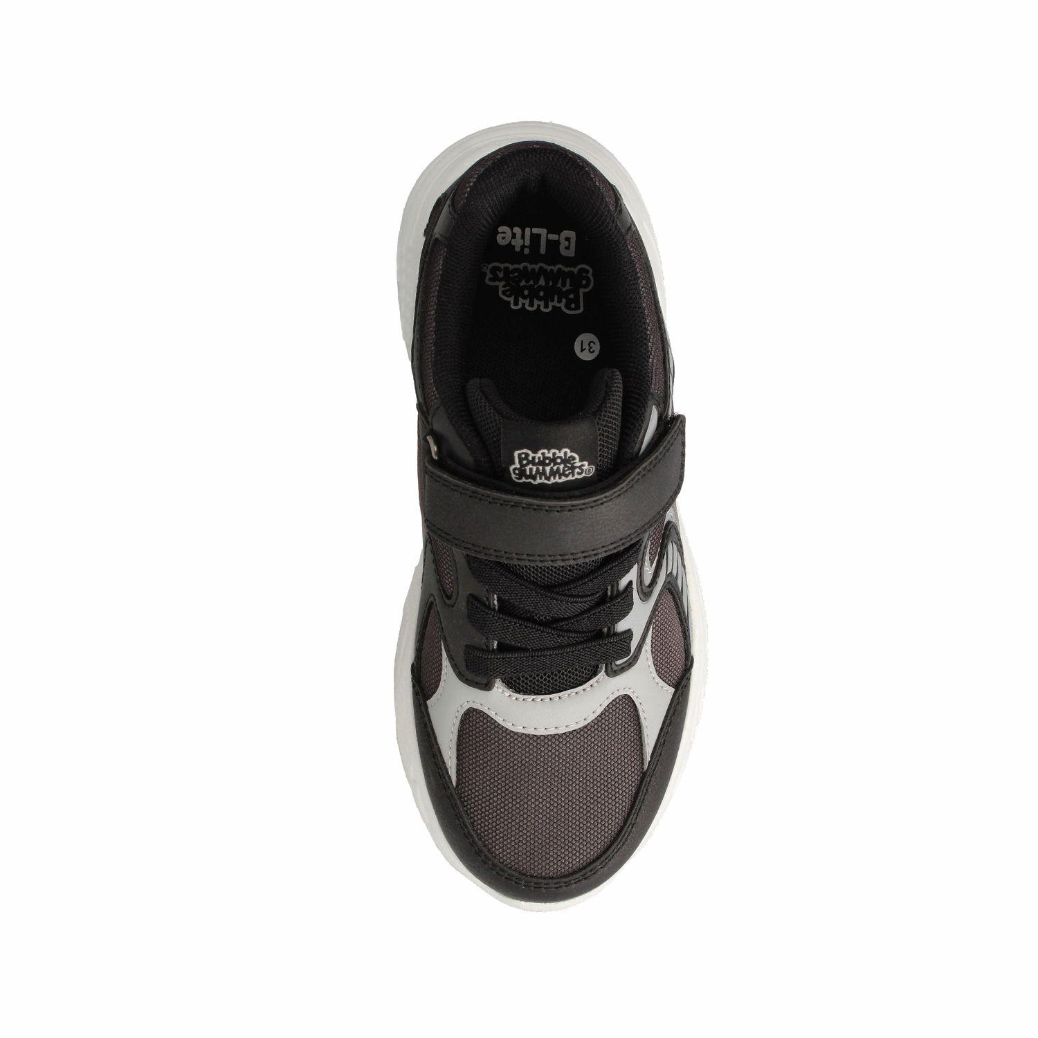 Zapatilla Niño Bubblegummers Derby Negro/Gris-3