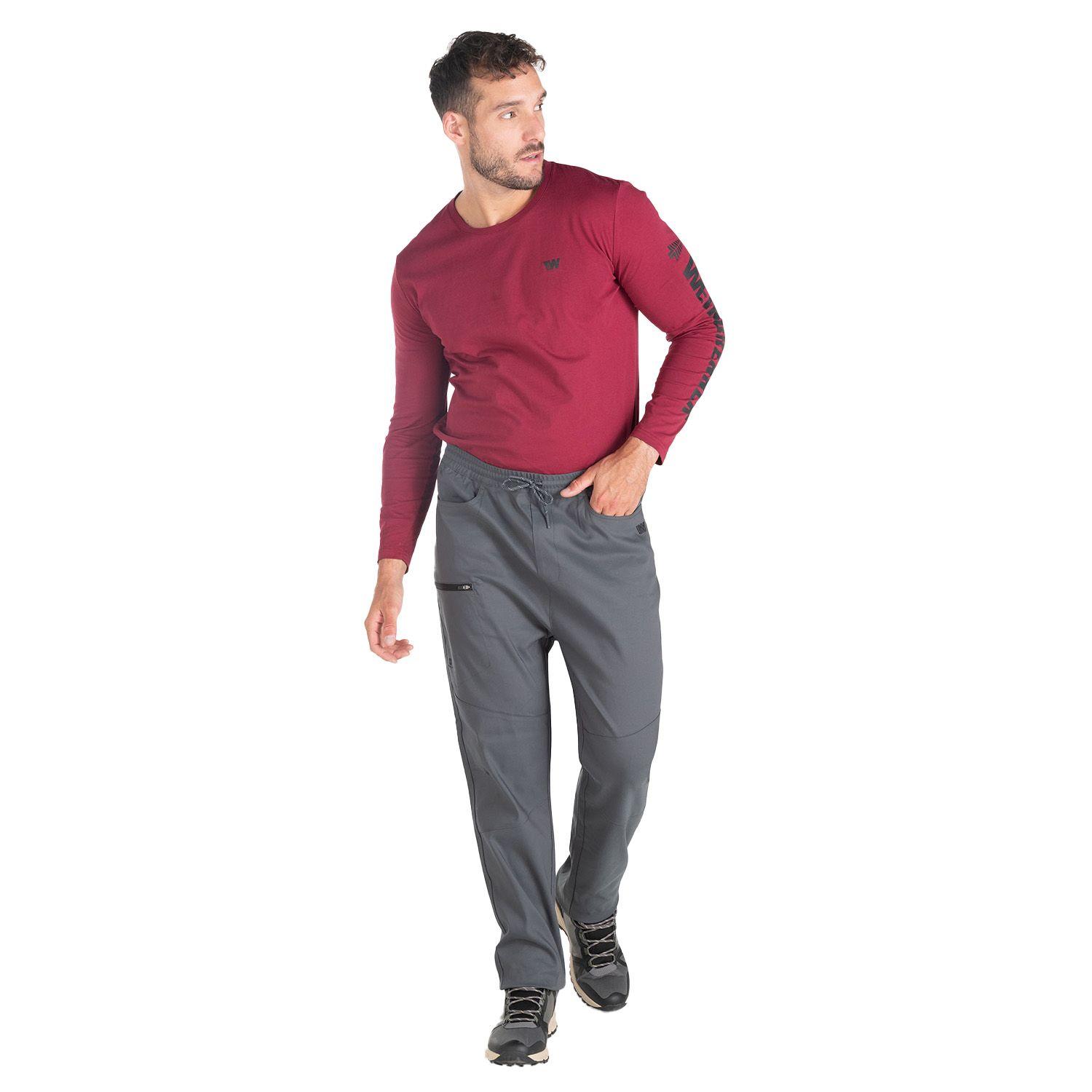 Pantalon Hombre Weinbrenner Visol Gris Oscuro-3