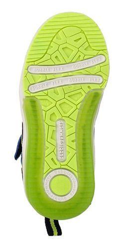 BOTÍN BUBBLEGUMMERS NEON NIÑO AZUL-6