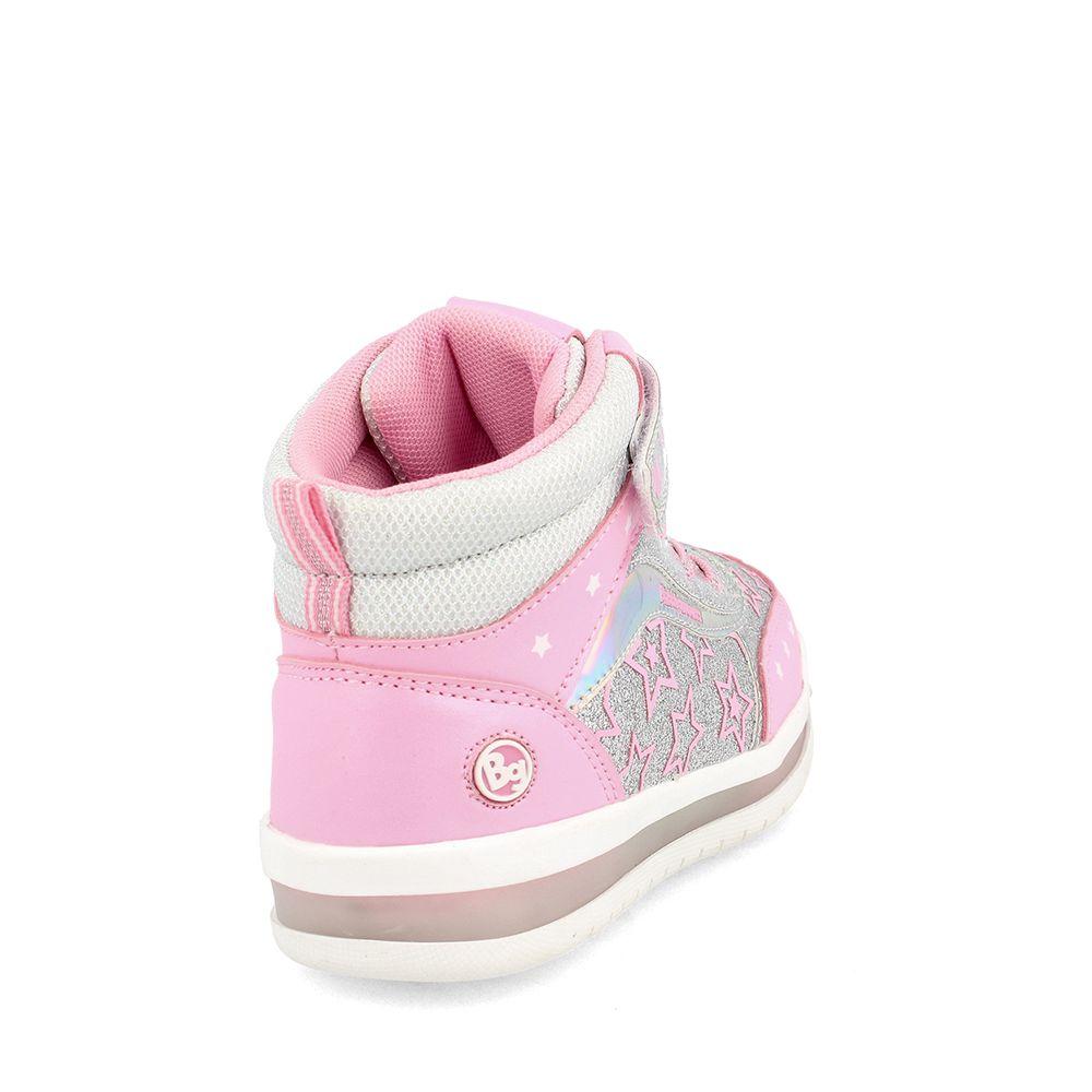 ZAPATILLA NIÑA BUBBLEGUMMERS SATURNO PLATEADO 30-33-3