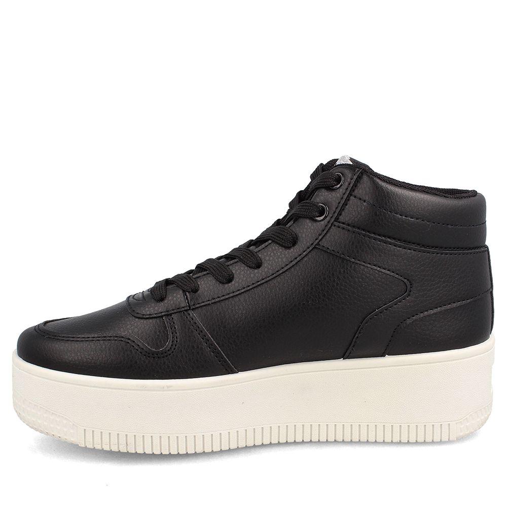 ZAPATILLA MUJER NORTH STAR MAYO CAÑA ALTA NEGRO-1
