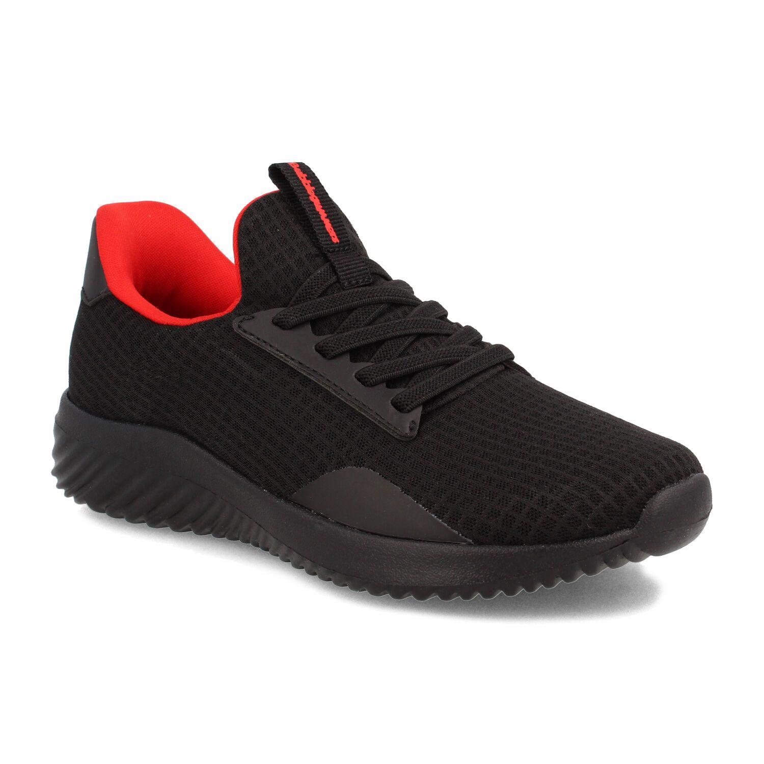 Zapatilla Niño Bubblegummers Cool Negro - Rojo-1
