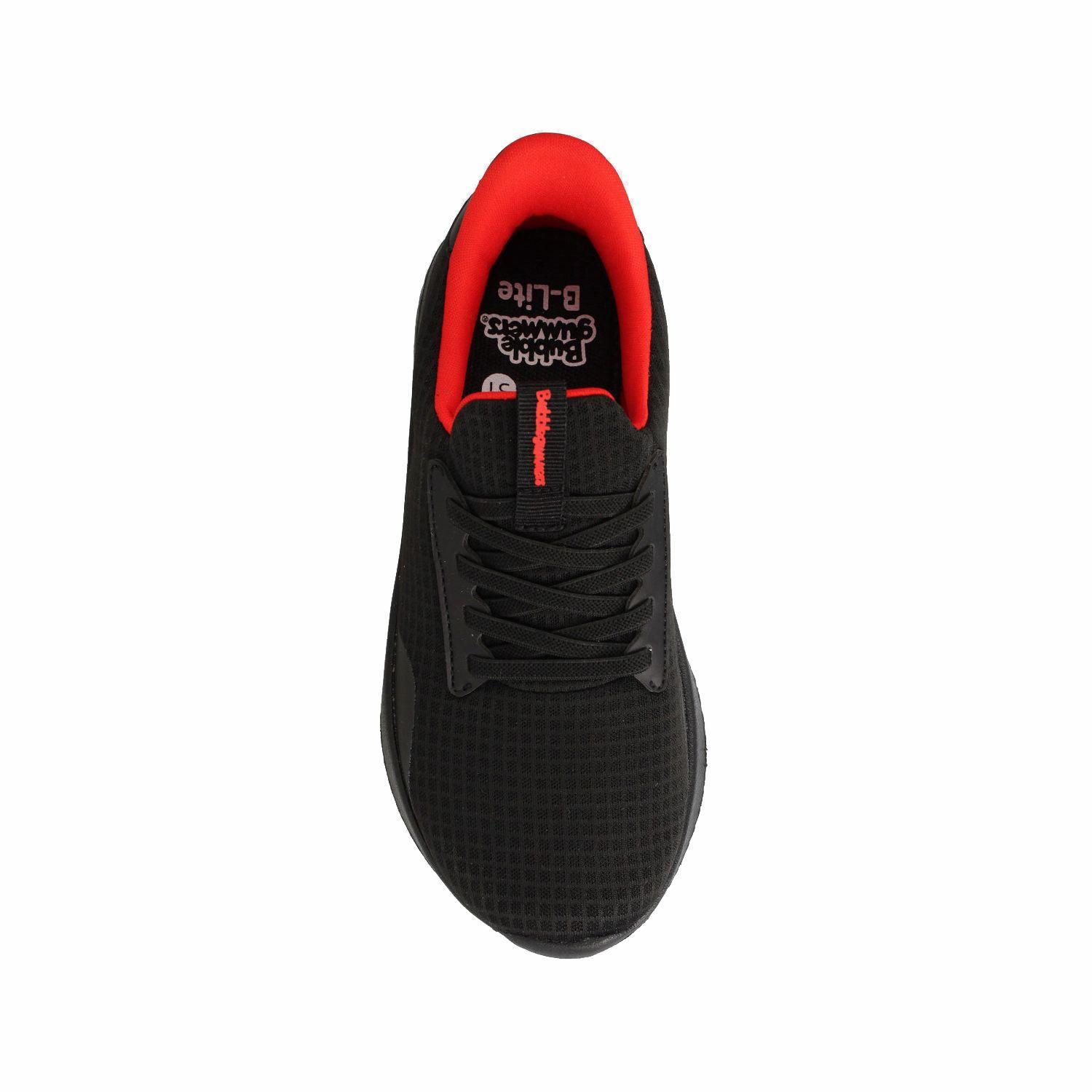 Zapatilla Niño Bubblegummers Cool Negro - Rojo-3