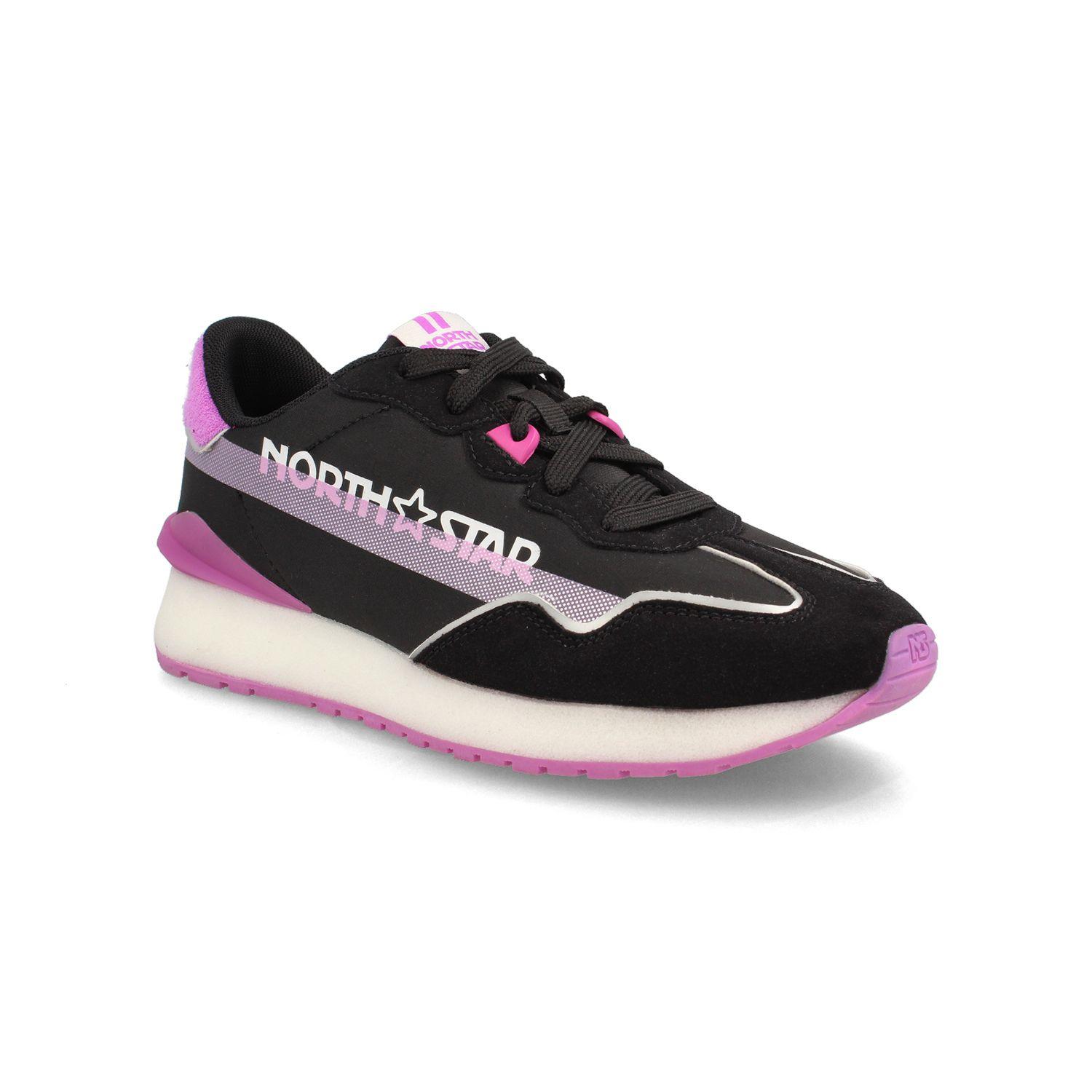 Zapatilla Mujer North Star Retro Nova 500 Negro-0