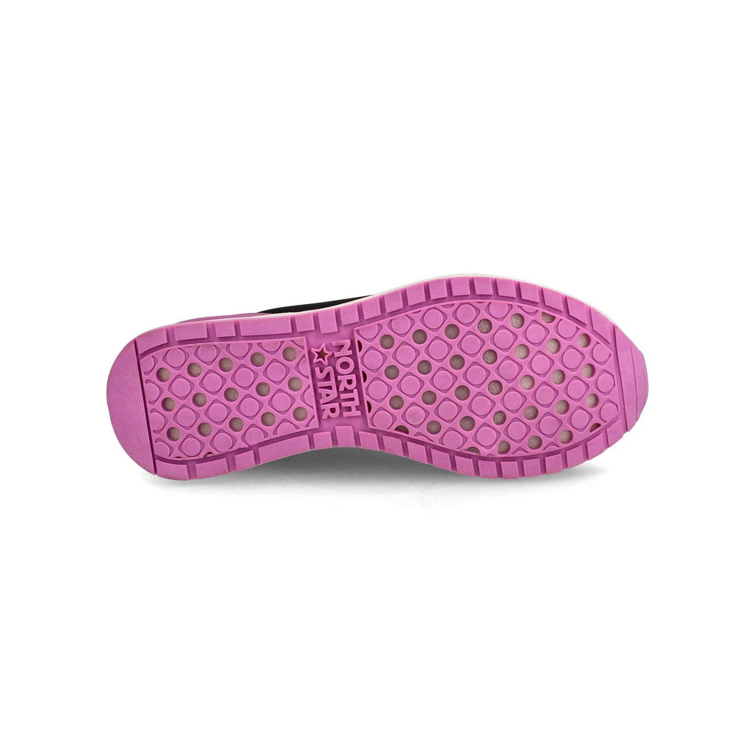 Zapatilla Mujer North Star Retro Nova 500 Negro-4