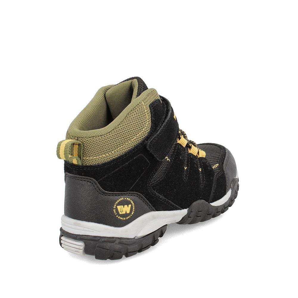 Botín Niño Weinbrenner Galapagos Negro - Caqui-3