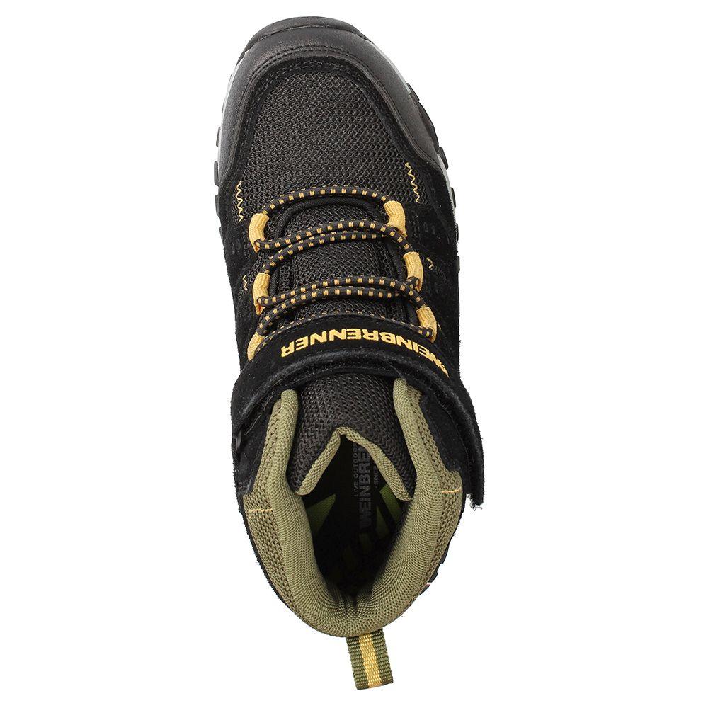 Botín Niño Weinbrenner Galapagos Negro - Caqui-5