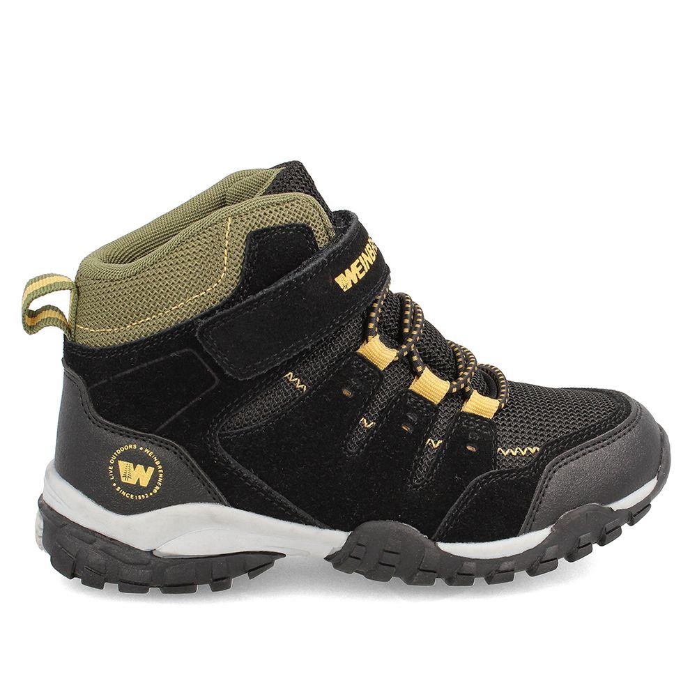 Botín Niño Weinbrenner Galapagos Negro - Caqui-0