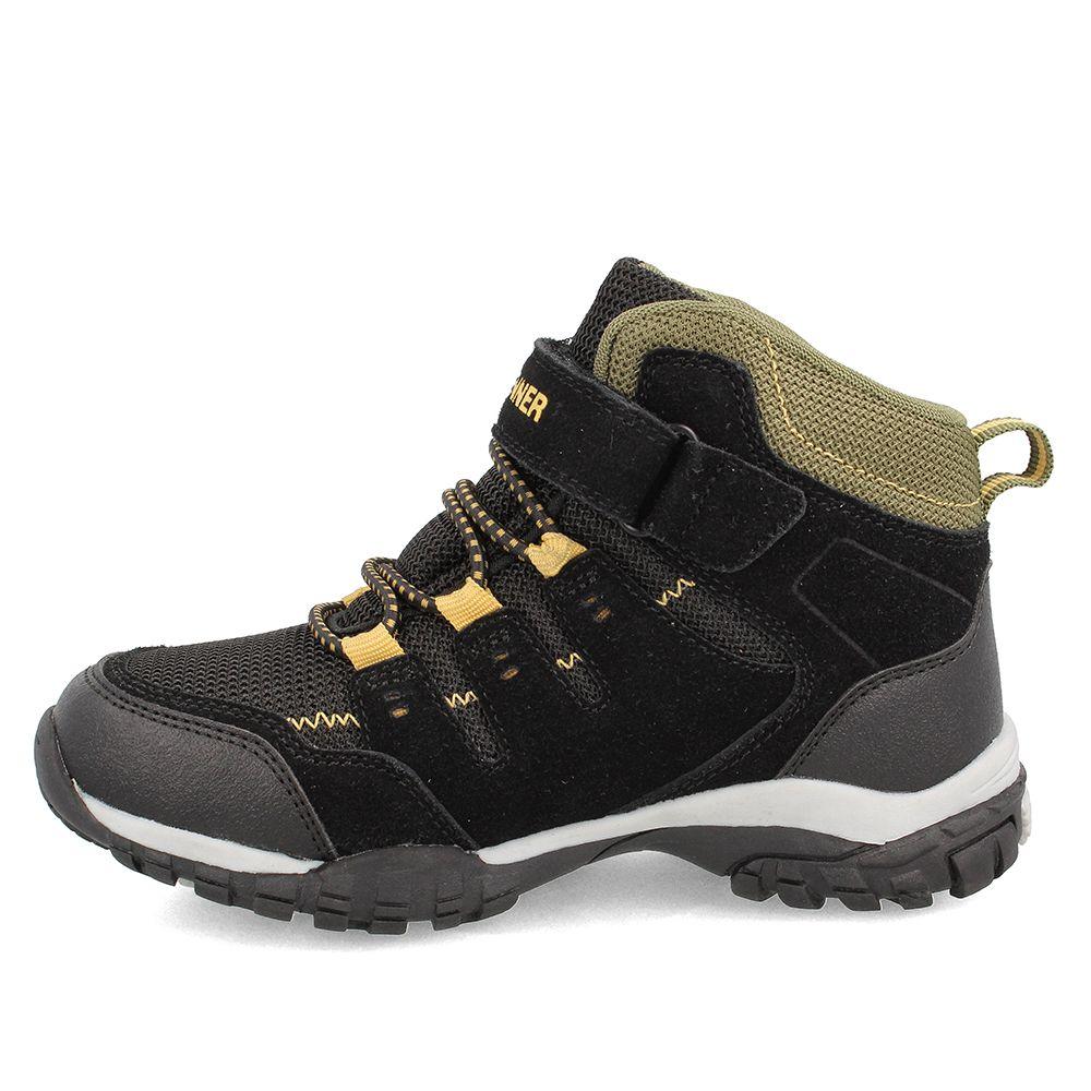 Botín Niño Weinbrenner Galapagos Negro - Caqui-4