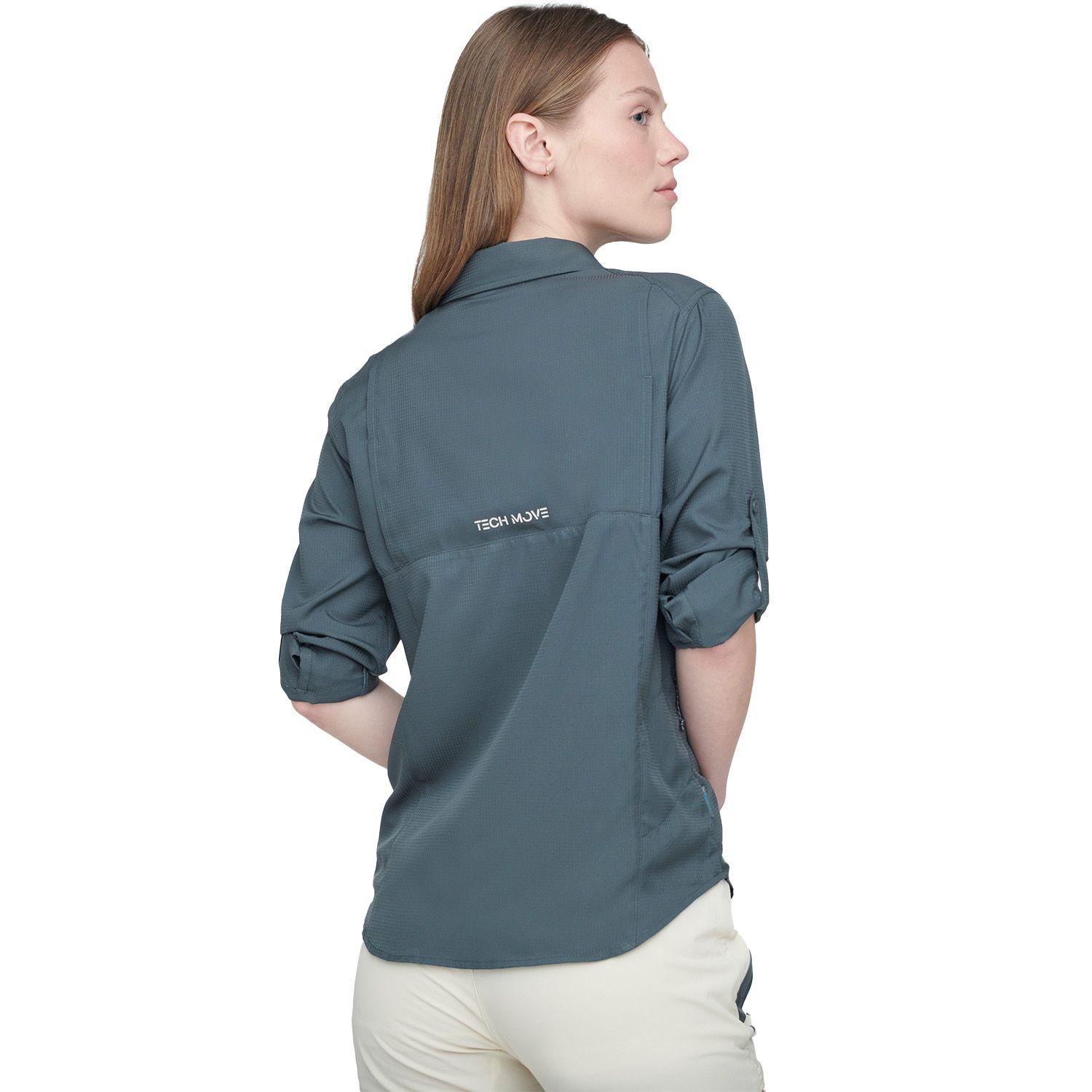 Camisa Mujer Weinbrenner Bund Gris Oscuro-1