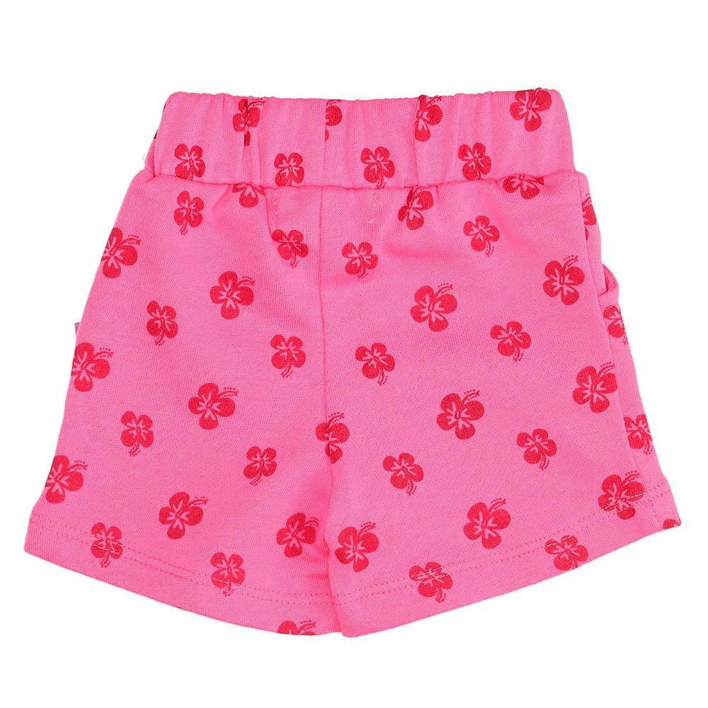 SHORT NIÑA BUBBLEGUMMERS ELEVATED NATURE FUCSIA-1