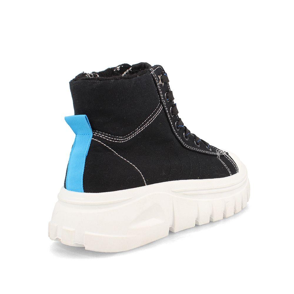 Zapatilla Con Caña Niña North Star Vikinga Negro-3