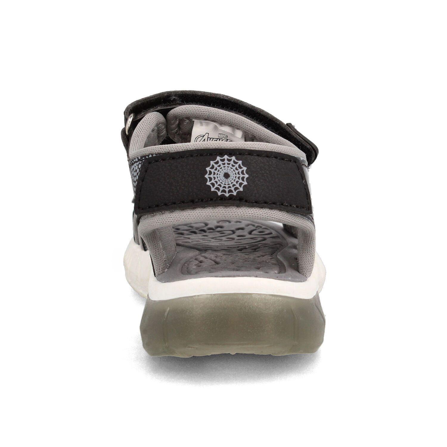 Sandalia  Niño Bubblegummers Venon/Felix Negro - Gris-2