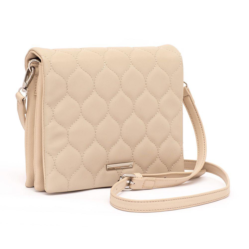 Cartera Mujer Bata Carla Beige-1