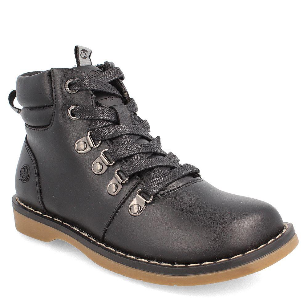 ZAPATO ESCOLAR NIÑA BUBBLEGUMMERS BABY STAR II NEGRO 30-33-0