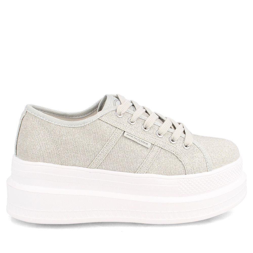 ZAPATILLAS MUJER NORTH STAR PLAT PLATEADO-4