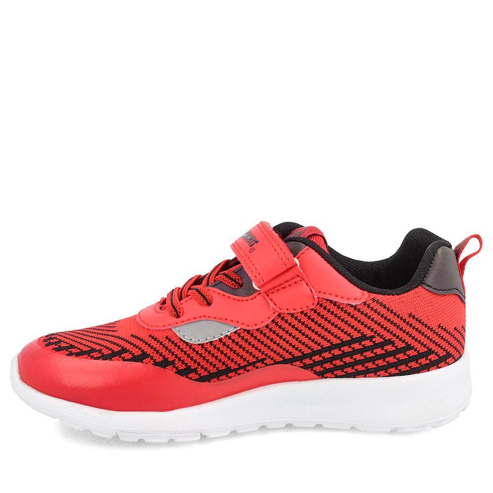 ZAPATILLA NIÑO BUBBLEGUMMERS WALTER GRIS - ROJO 22 - 25-1