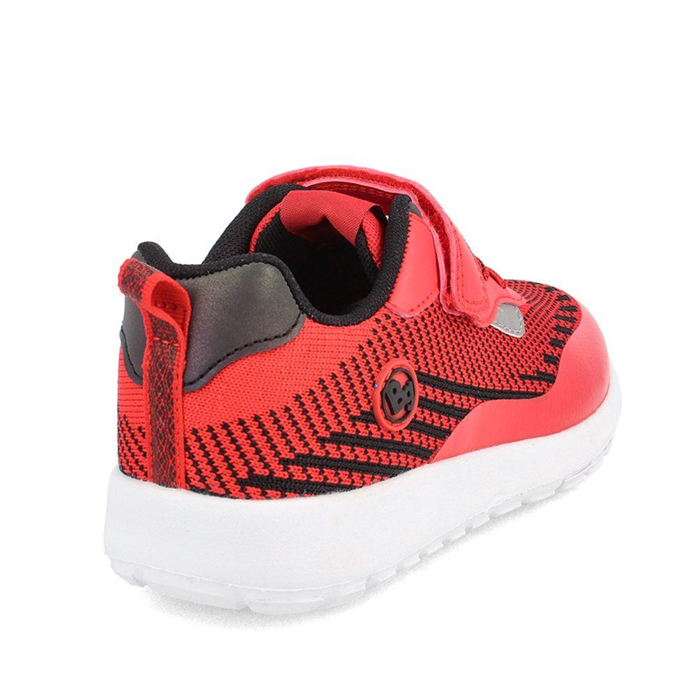ZAPATILLA NIÑO BUBBLEGUMMERS WALTER GRIS - ROJO 22 - 25-3
