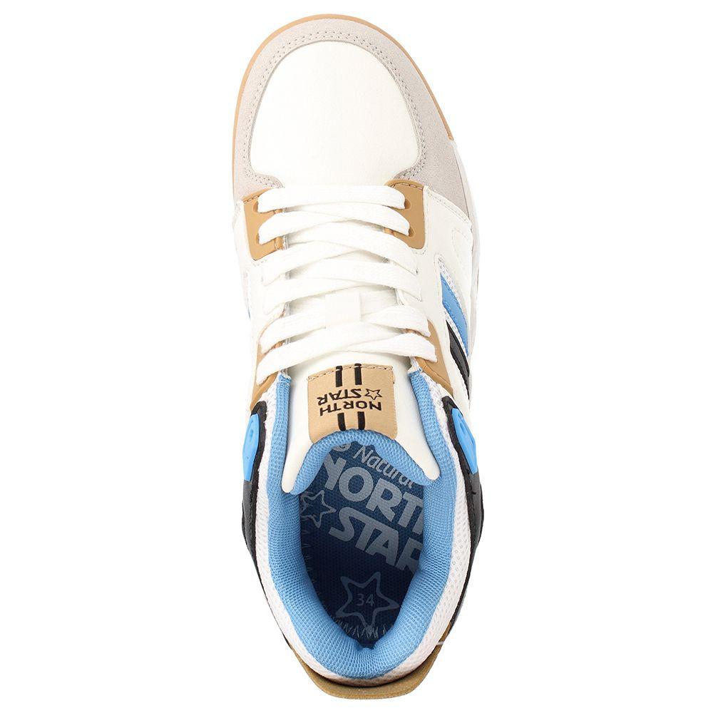 ZAPATILLA NORTH STAR NIÑO EDDY BLANCO 34 - 38-5