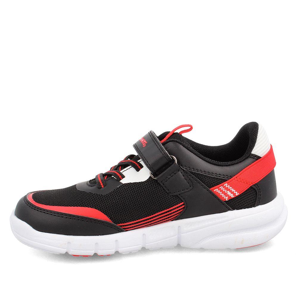 Zapatilla Niño Bubblegummers Airgames Negro-Rojo-1