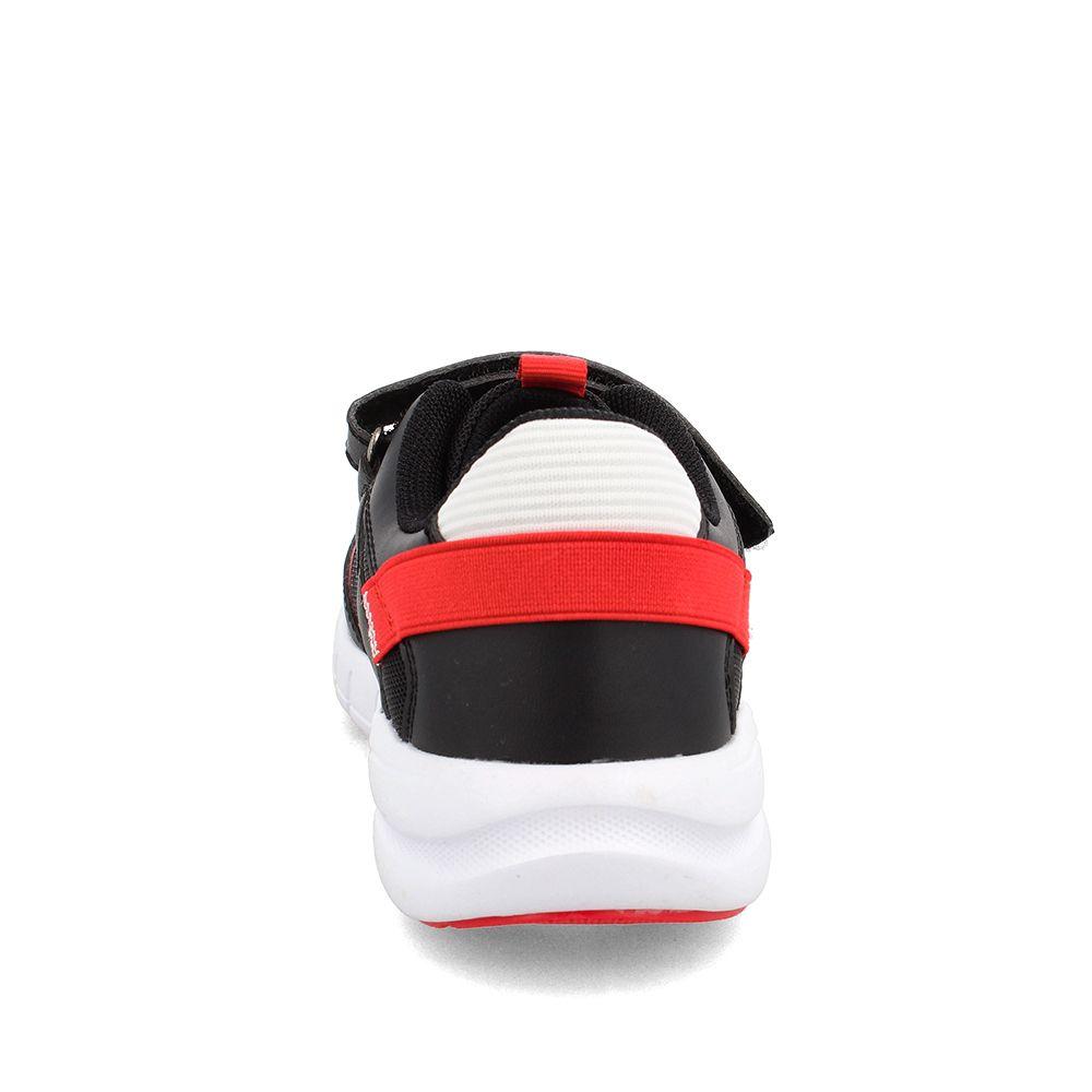 Zapatilla Niño Bubblegummers Airgames Negro-Rojo-2